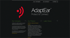 Desktop Screenshot of adaptear.com