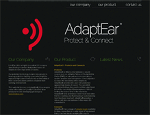 Tablet Screenshot of adaptear.com